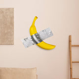 Maxbell 3D Banana Wall Art Sculpture Funny Elegant Wall Art Piece Decor for Gift Bar