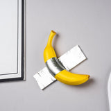 Maxbell 3D Banana Wall Art Sculpture Funny Elegant Wall Art Piece Decor for Gift Bar
