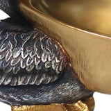 Maxbell Pelican Figurine Decorative Animal Sculpture for Table Entrance Decor Black