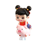 Maxbell Cute Nezha Action Figures Action Anime Model for Kids Adults Boys Girls Gift A