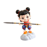 Maxbell Cute Nezha Action Figures Action Anime Model for Kids Adults Boys Girls Gift B