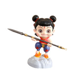 Maxbell Cute Nezha Action Figures Action Anime Model for Kids Adults Boys Girls Gift B