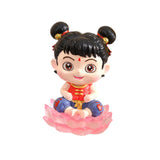 Maxbell Cute Nezha Action Figures Action Anime Model for Kids Adults Boys Girls Gift C