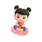Maxbell Cute Nezha Action Figures Action Anime Model for Kids Adults Boys Girls Gift C
