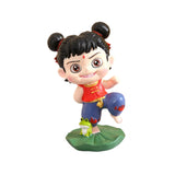 Maxbell Cute Nezha Action Figures Action Anime Model for Kids Adults Boys Girls Gift D