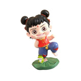 Maxbell Cute Nezha Action Figures Action Anime Model for Kids Adults Boys Girls Gift D