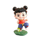 Maxbell Cute Nezha Action Figures Action Anime Model for Kids Adults Boys Girls Gift D