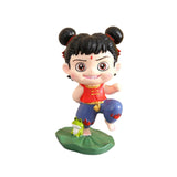 Maxbell Cute Nezha Action Figures Action Anime Model for Kids Adults Boys Girls Gift D