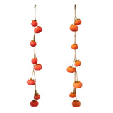 Maxbell Simulation Persimmon Pendant Fake Persimmon Adornment for Dining Room Office Yellow