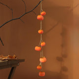Maxbell Simulation Persimmon Pendant Fake Persimmon Adornment for Dining Room Office Yellow