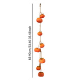 Maxbell Simulation Persimmon Pendant Fake Persimmon Adornment for Dining Room Office Yellow