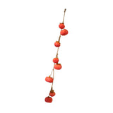 Maxbell Simulation Persimmon Pendant Fake Persimmon Adornment for Dining Room Office Red