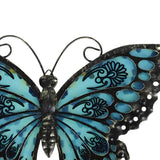 Maxbell 2D Metal Butterfly Wall Decor Vivid Sculpture for Holidays Dining Room Porch