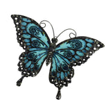 Maxbell 2D Metal Butterfly Wall Decor Vivid Sculpture for Holidays Dining Room Porch