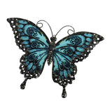 Maxbell 2D Metal Butterfly Wall Decor Vivid Sculpture for Holidays Dining Room Porch