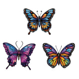 Maxbell Butterfly Wall Decor Gift for Family Friends Farmhouse Office Wall Sculpture Blue Yellow