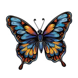 Maxbell Butterfly Wall Decor Gift for Family Friends Farmhouse Office Wall Sculpture Blue Yellow