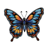 Maxbell Butterfly Wall Decor Gift for Family Friends Farmhouse Office Wall Sculpture Blue Yellow