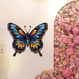 Maxbell Butterfly Wall Decor Gift for Family Friends Farmhouse Office Wall Sculpture Blue Yellow