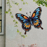 Maxbell Butterfly Wall Decor Gift for Family Friends Farmhouse Office Wall Sculpture Blue Yellow