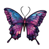 Maxbell Butterfly Wall Decor Gift for Family Friends Farmhouse Office Wall Sculpture Purple