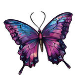 Maxbell Butterfly Wall Decor Gift for Family Friends Farmhouse Office Wall Sculpture Purple