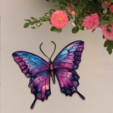 Maxbell Butterfly Wall Decor Gift for Family Friends Farmhouse Office Wall Sculpture Purple