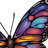 Maxbell Butterfly Wall Decor Gift for Family Friends Farmhouse Office Wall Sculpture Blue Yellow Purple