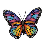 Maxbell Butterfly Wall Decor Gift for Family Friends Farmhouse Office Wall Sculpture Blue Yellow Purple
