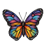 Maxbell Butterfly Wall Decor Gift for Family Friends Farmhouse Office Wall Sculpture Blue Yellow Purple