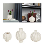 Maxbell Flower Vase Photo Prop Ornament Flower Pot for Entryway Anniversary Tabletop 11.7x11.8cm