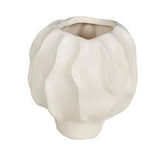 Maxbell Flower Vase Photo Prop Ornament Flower Pot for Entryway Anniversary Tabletop 11.7x11.8cm