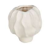 Maxbell Flower Vase Photo Prop Ornament Flower Pot for Entryway Anniversary Tabletop 11.7x11.8cm