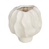 Maxbell Flower Vase Photo Prop Ornament Flower Pot for Entryway Anniversary Tabletop 11.7x11.8cm