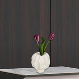 Maxbell Flower Vase Photo Prop Ornament Flower Pot for Entryway Anniversary Tabletop 11.7x11.8cm