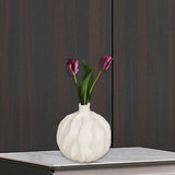 Maxbell Flower Vase Photo Prop Ornament Flower Pot for Entryway Anniversary Tabletop 15.5x16cm