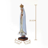 Maxbell Catholic Statue Artistic Resin Figurine for Desktop Holiday Countertop