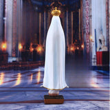 Maxbell Catholic Statue Artistic Resin Figurine for Desktop Holiday Countertop