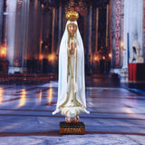 Maxbell Catholic Statue Artistic Resin Figurine for Desktop Holiday Countertop