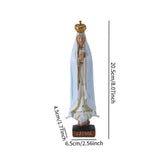 Maxbell Catholic Statue Artistic Resin Figurine for Desktop Holiday Countertop