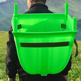 Maxbell Back Basket Heavy Duty Orchard Picking Basket for Shopping Gardening Camping Green