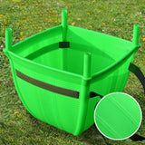 Maxbell Back Basket Heavy Duty Orchard Picking Basket for Shopping Gardening Camping Green