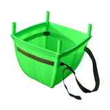 Maxbell Back Basket Heavy Duty Orchard Picking Basket for Shopping Gardening Camping Green