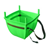 Maxbell Back Basket Heavy Duty Orchard Picking Basket for Shopping Gardening Camping Green