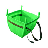 Maxbell Back Basket Heavy Duty Orchard Picking Basket for Shopping Gardening Camping Green