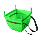 Maxbell Back Basket Heavy Duty Orchard Picking Basket for Shopping Gardening Camping Green