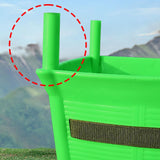 Maxbell Back Basket Heavy Duty Orchard Picking Basket for Shopping Gardening Camping Green