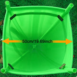 Maxbell Back Basket Heavy Duty Orchard Picking Basket for Shopping Gardening Camping Green