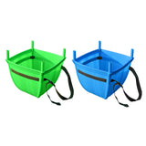 Maxbell Back Basket Heavy Duty Orchard Picking Basket for Shopping Gardening Camping Green