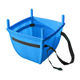 Maxbell Back Basket Heavy Duty Orchard Picking Basket for Shopping Gardening Camping Blue